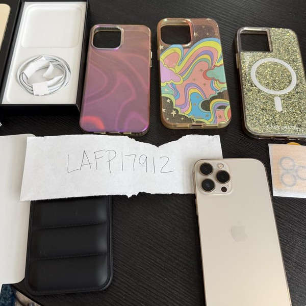 Apple iPhone 13 Pro Max - Unlocked, 128 GB, Gold, A2484