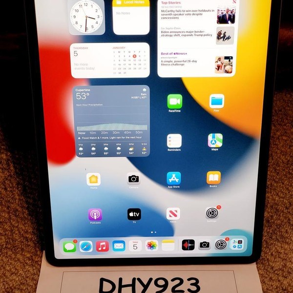 Apple iPad Pro 12.9 inch 4th Gen 2020 - Wi-Fi, 512 GB, Gray, A2229