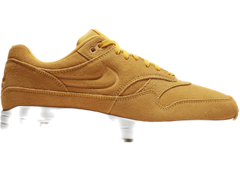Nike Air Max 1 PRM University Gold Suede (Women's) for sale
