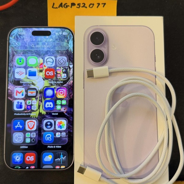 Apple iPhone 17 - Verizon, 512 GB, Lavender, A3258