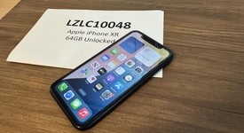 Fair
													Apple iPhone Xr - Unlocked, Black, 64 GB, A1984, photo 1 of 5