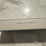 New Google Pixel Watch 5 - Wi-Fi, Black, 41mm, Wi-Fi