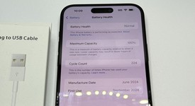 Good
													Apple iPhone 15 Plus - Unlocked, Black, 128 GB, A2847, photo 1 of 4