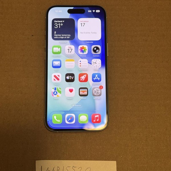 Apple iPhone 15 - Unlocked, 128 GB, Blue, A2846