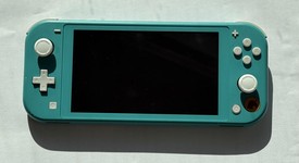 Good
													Nintendo Switch Lite - Turquoise, Animal Crossing, photo 1 of 5