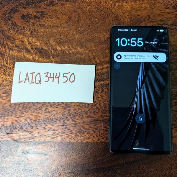 Google Pixel 7 Pro - Unlocked, 128 GB, Obsidian, 12 GB, GE2AE