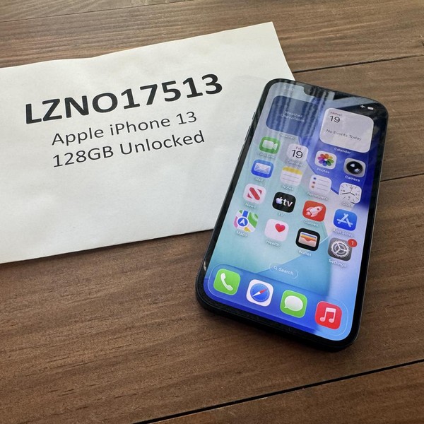 Apple iPhone 13 - Unlocked, 128 GB, Midnight, A2482