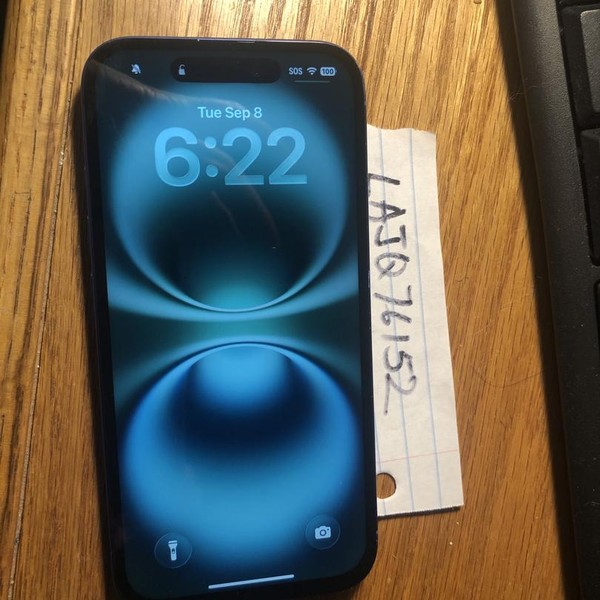 Apple iPhone 16 - Unlocked, 128 GB, Ultramarine, A3081