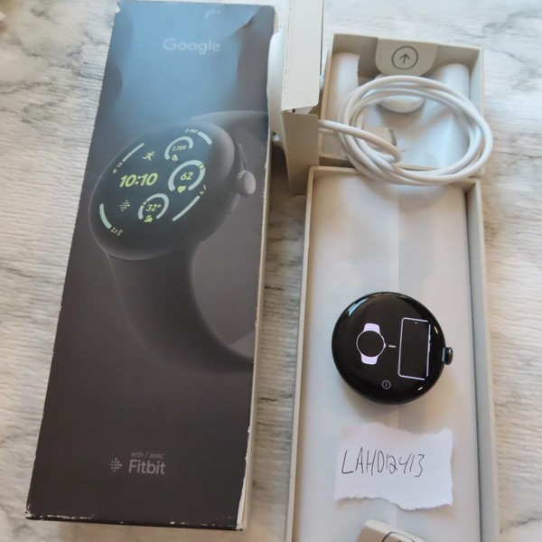 Google Pixel Watch 3 - Unlocked, Black, 41mm, LTE