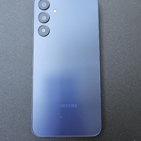 Samsung Galaxy A25 5G - TracFone, Black & Blue, 128 GB, 6 GB