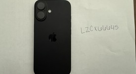 Good
													Apple iPhone 16 - Unlocked, Black, 256 GB, A3081, photo 2 of 7