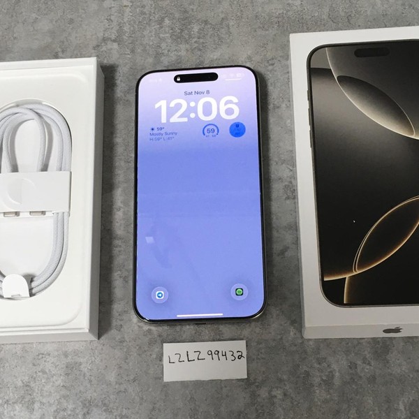 Apple iPhone 16 Pro Max - Boost, 256 GB, Natural, A3084