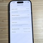 Fair Apple iPhone 15 - Unlocked, 128 GB, Black, A2846