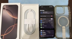 Mint
													Apple iPhone 16 Pro Max - Unlocked, Desert, 256 GB, A3084, photo 2 of 12