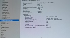 Good
													MacBook Pro 2019 - 13" - I5, Silver, 256 GB, 8 GB, photo 5 of 9