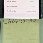 Fair Apple iPhone 13 - Unlocked, Midnight, 128 GB, A2482