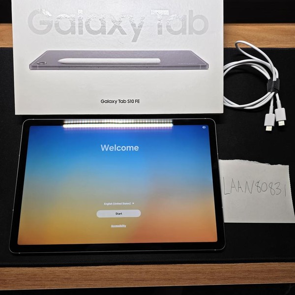Samsung Galaxy Tab S10 FE - Wi-Fi, Gray, 128 GB, 8 GB, SM-X520