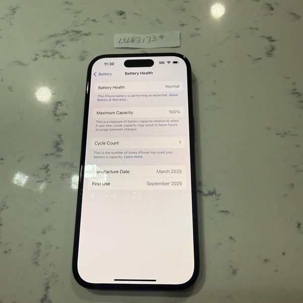 Apple iPhone 16 - T-Mobile, 128 GB, Black, A3081