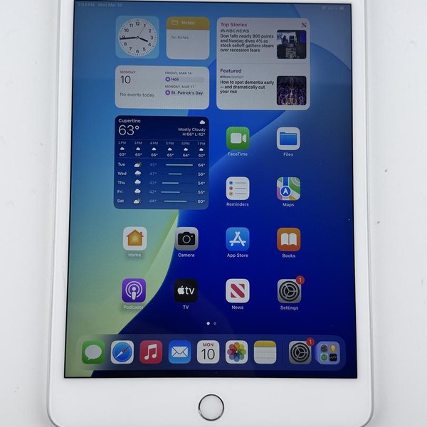 Apple iPad Mini 5th Gen - Unlocked, 256 GB, Silver