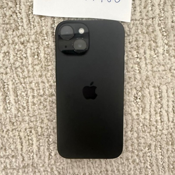 Apple iPhone 15 - Unlocked, 128 GB, Black, A2846