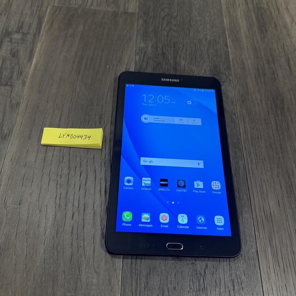 Samsung Galaxy Tab E 8.0 - AT&T, 16 GB, Black, SM-T377A