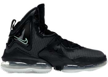 Nike LeBron 19 Black Anthracite Green Glow for sale