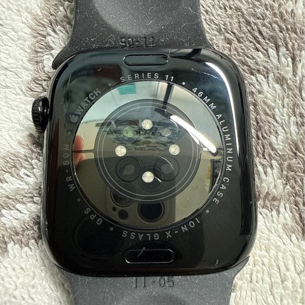 Apple Watch Series 11 46mm - Jet Black, A3333 - GPS, Aluminum