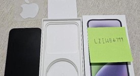 Good
													Apple iPhone 14 - Unlocked, Purple, 128 GB, A2649, photo 2 of 9