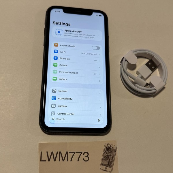 Apple iPhone 11 - Unlocked, Black, 64 GB, A2111