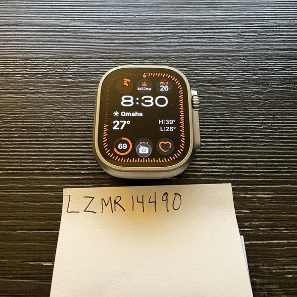 Apple Watch Ultra 2 49mm - Unlocked, Natural, A2986