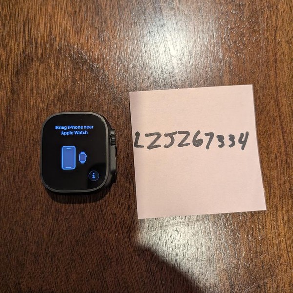 Apple Watch Ultra 2 49mm - Unlocked, Black, A2986