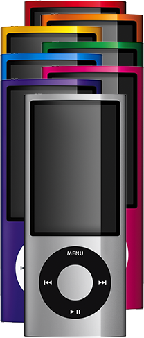 Apple iPod Nano 5th Gen - 8 GB, Red