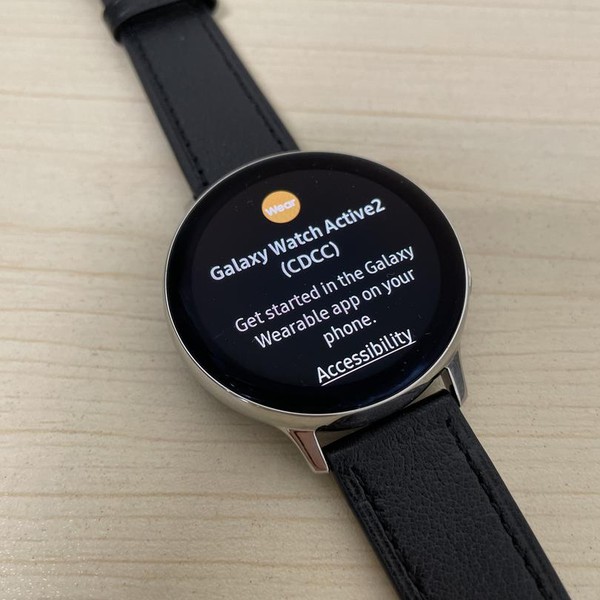 Samsung Galaxy Watch Active2 44mm - Verizon, Silver, Stainless Steel