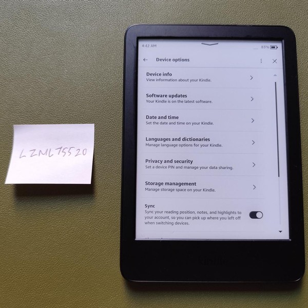 Amazon Kindle 11 - Black, 16 GB