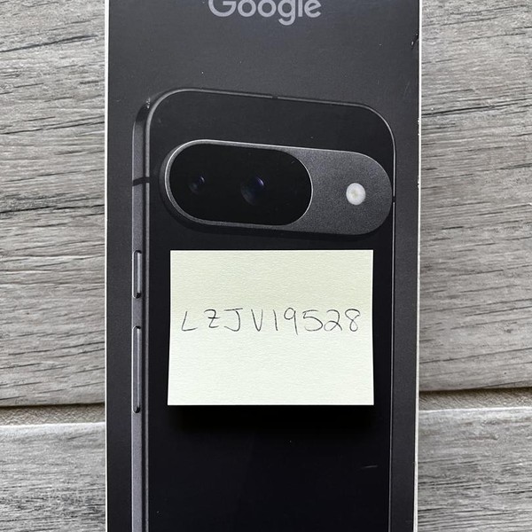 Google Pixel 9 - Verizon, 128 GB, Obsidian, 12 GB, G2YBB