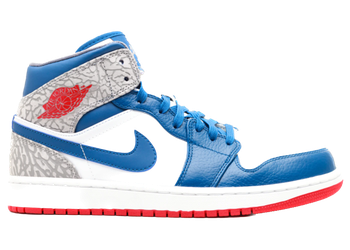 Jordan 1 Retro Mid True Blue for sale