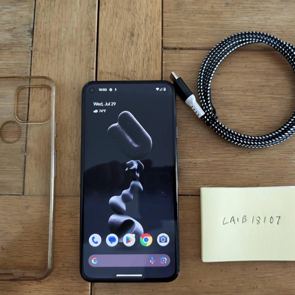 Google Pixel 5 - Verizon, 128 GB, Black, 8 GB, GD1YQ