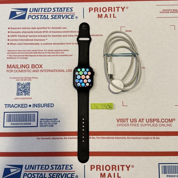 Apple Watch Series 10 46mm - Unlocked, Black, A3003 - Cellular, Aluminum