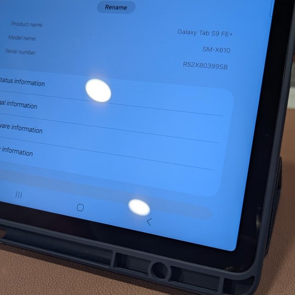 Samsung Galaxy Tab S9 Plus FE - Wi-Fi, 128 GB, Gray, 8 GB