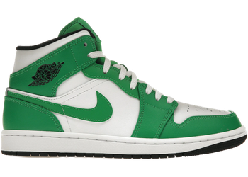 Jordan 1 Mid Lucky Green for sale