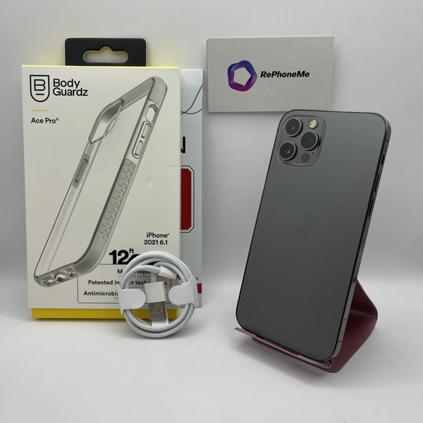 Apple iPhone 12 Pro - Unlocked, 128 GB, Graphite, A2341