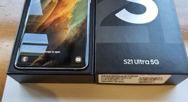 Good
													Samsung Galaxy S21 Ultra 5G - Verizon, Silver, 128 GB, 12 GB, SM-G998U, photo 1 of 9