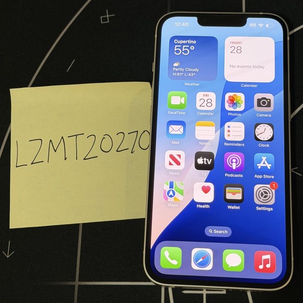 Apple iPhone 13 - Unlocked, 128 GB, Starlight, A2482