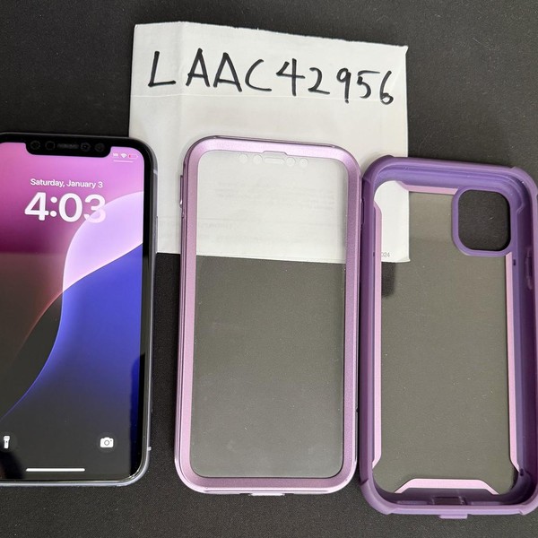 Apple iPhone 11 - Unlocked, 128 GB, Purple, A2111