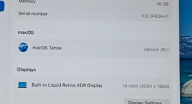 Good
													MacBook Pro 2023 - 14" - Apple M2 Pro 10-core, Gray, 512 GB, 16 GB, photo 3 of 9