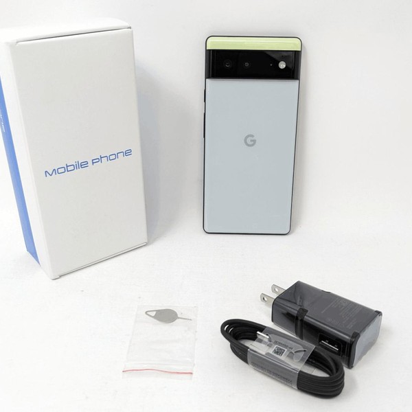 Google Pixel 6 - Unlocked, 128 GB, Seafoam, 8 GB, GB7N6