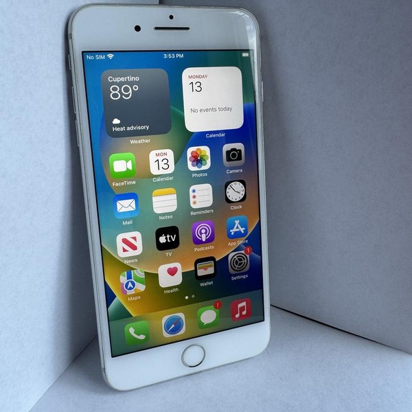 Apple iPhone 8 Plus - Unlocked, 64 GB, Silver, A1864
