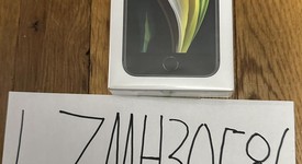 New
													Apple iPhone SE 2nd Gen 2020 - Unlocked, Black, 128 GB, A2275, photo 1 of 5