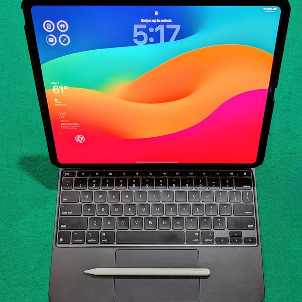 Apple iPad Pro 13 inch (M4) 2024 - Wi-Fi, 256 GB, Black, 8 GB, A2925, Standard Glass