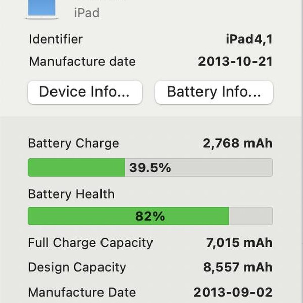 Apple iPad Air - Wi-Fi, Gray, 64 GB